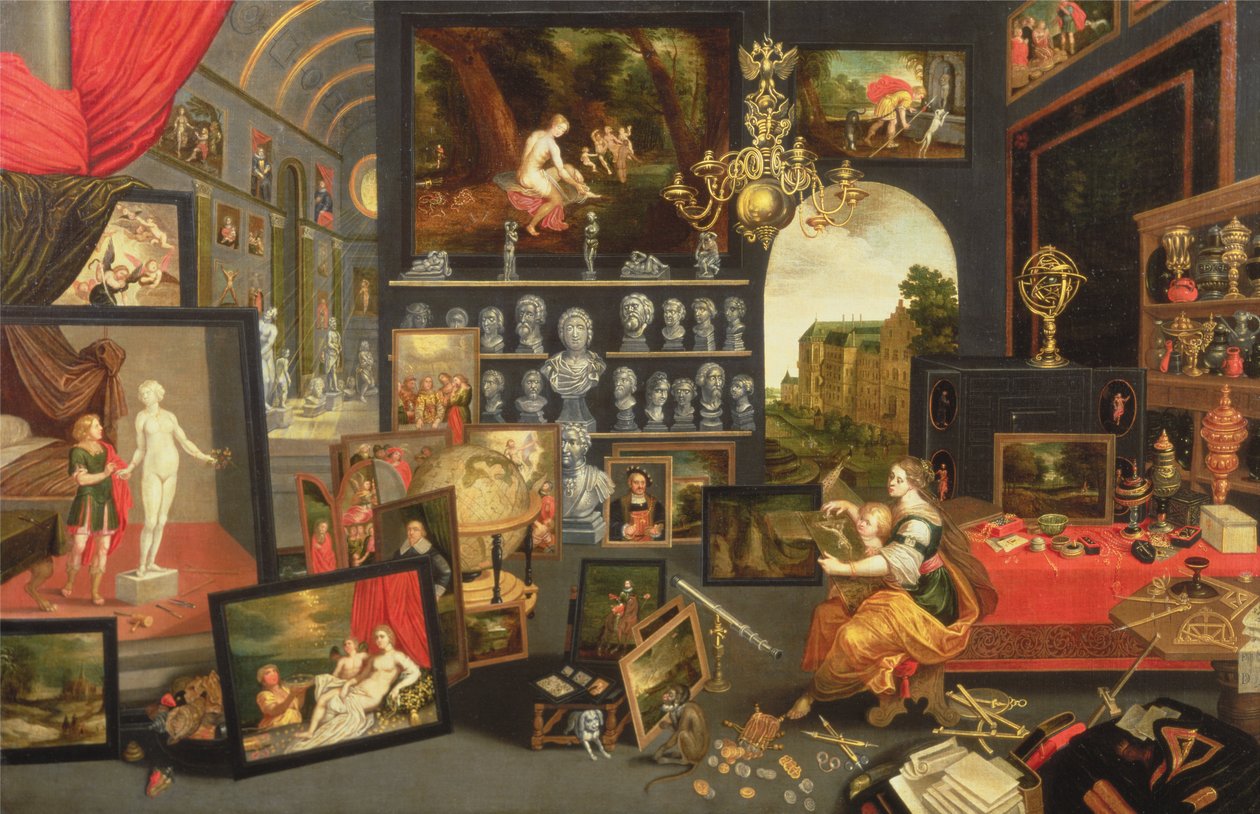 人文艺术的寓言 作者 法兰斯三世（Frans III Francken）