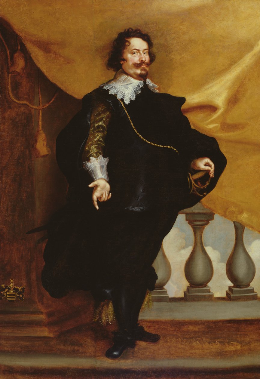 贵族的肖像 作者 Frans Luyckx或Leux