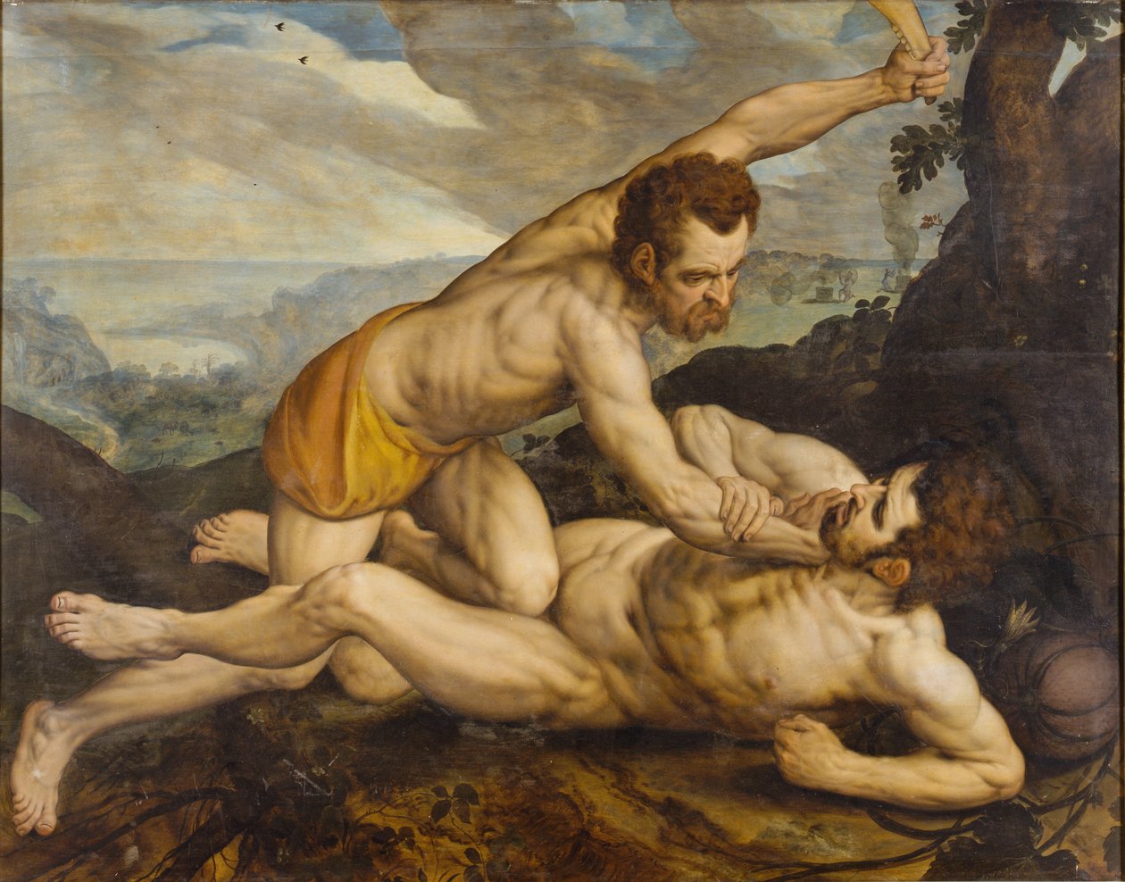 该隐和亚伯 作者 弗朗斯·弗洛里斯（Frans Floris）