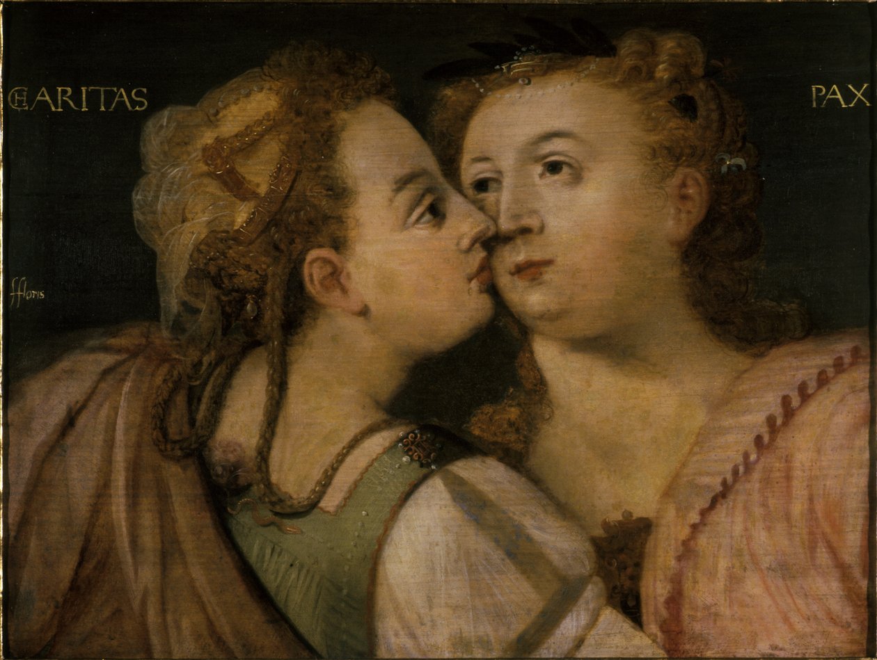 慈善机构亲吻和平 作者 弗朗斯·弗洛里斯（Frans Floris）