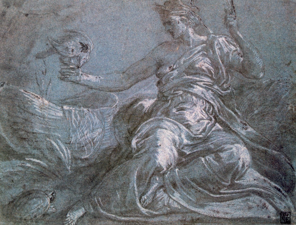触摸的寓言，c1516-1570 作者 弗朗斯·弗洛里斯（Frans Floris）