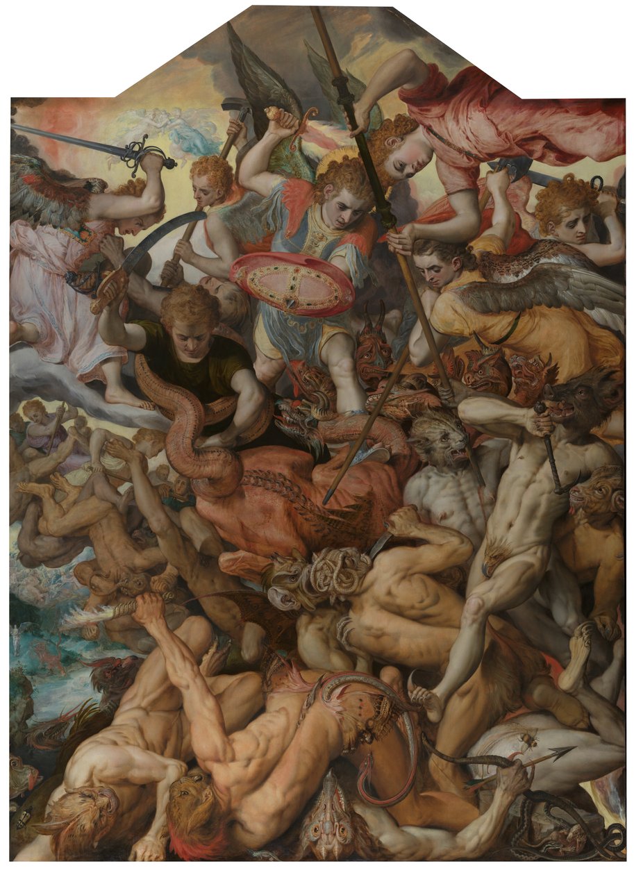 反叛天使的陨落 作者 弗朗斯·弗洛里斯（Frans Floris）