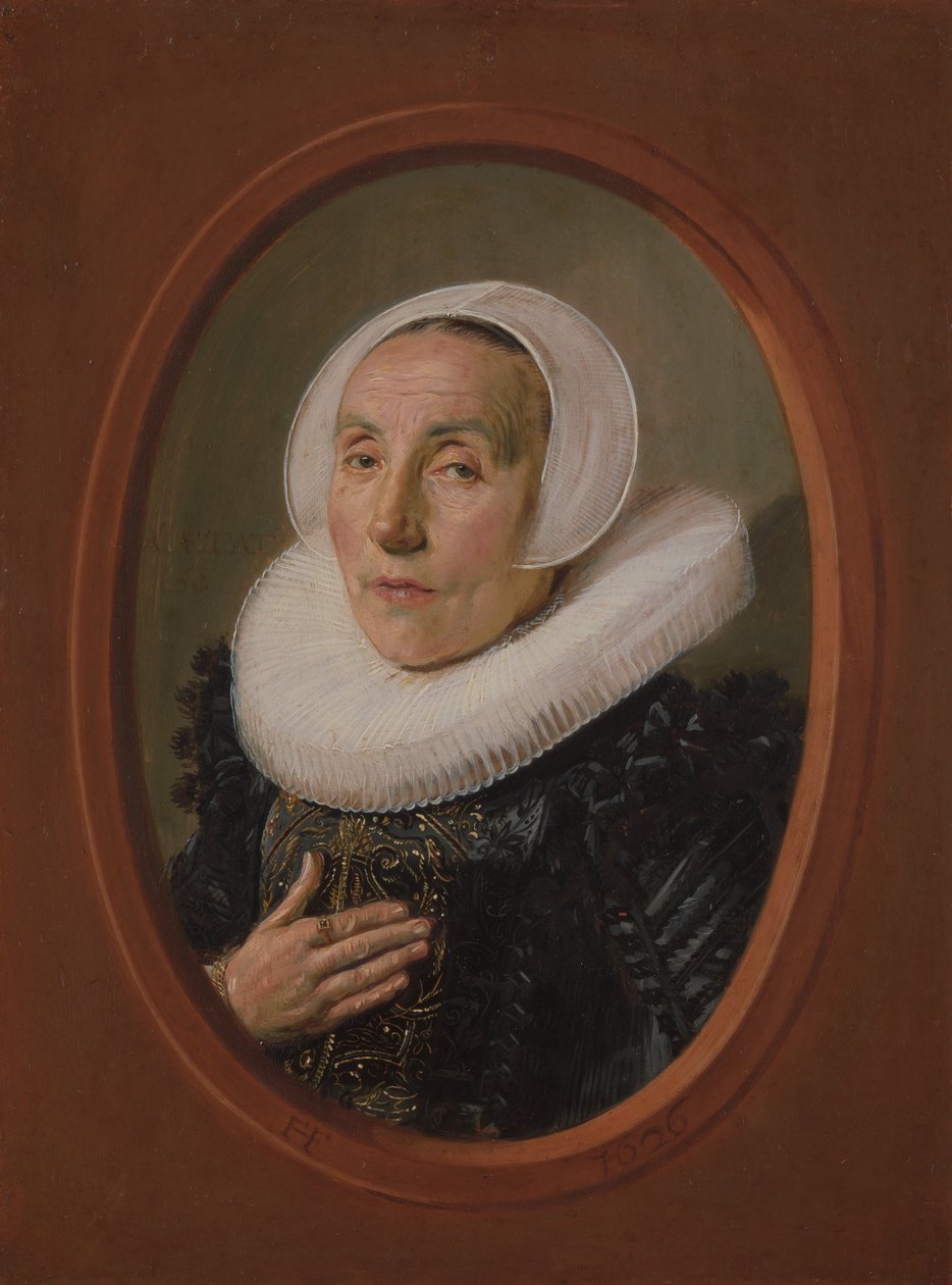 安娜·范德阿尔（Anna van der Aar）出生于157677，死于1626年，1626年。 作者 弗兰斯·哈尔斯（Frans Hals）