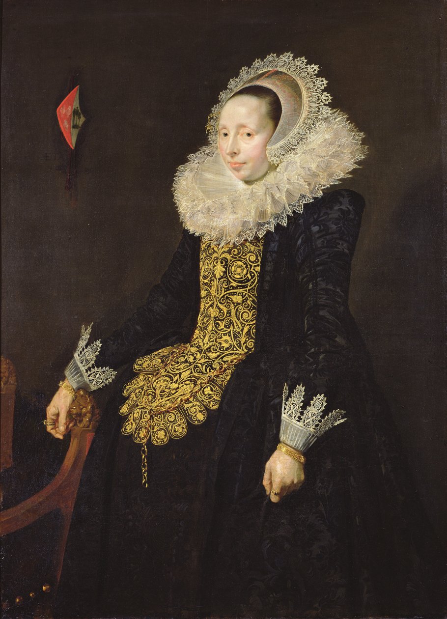 Catarina Both van der Eem，c.1619-20 作者 弗兰斯·哈尔斯（Frans Hals）