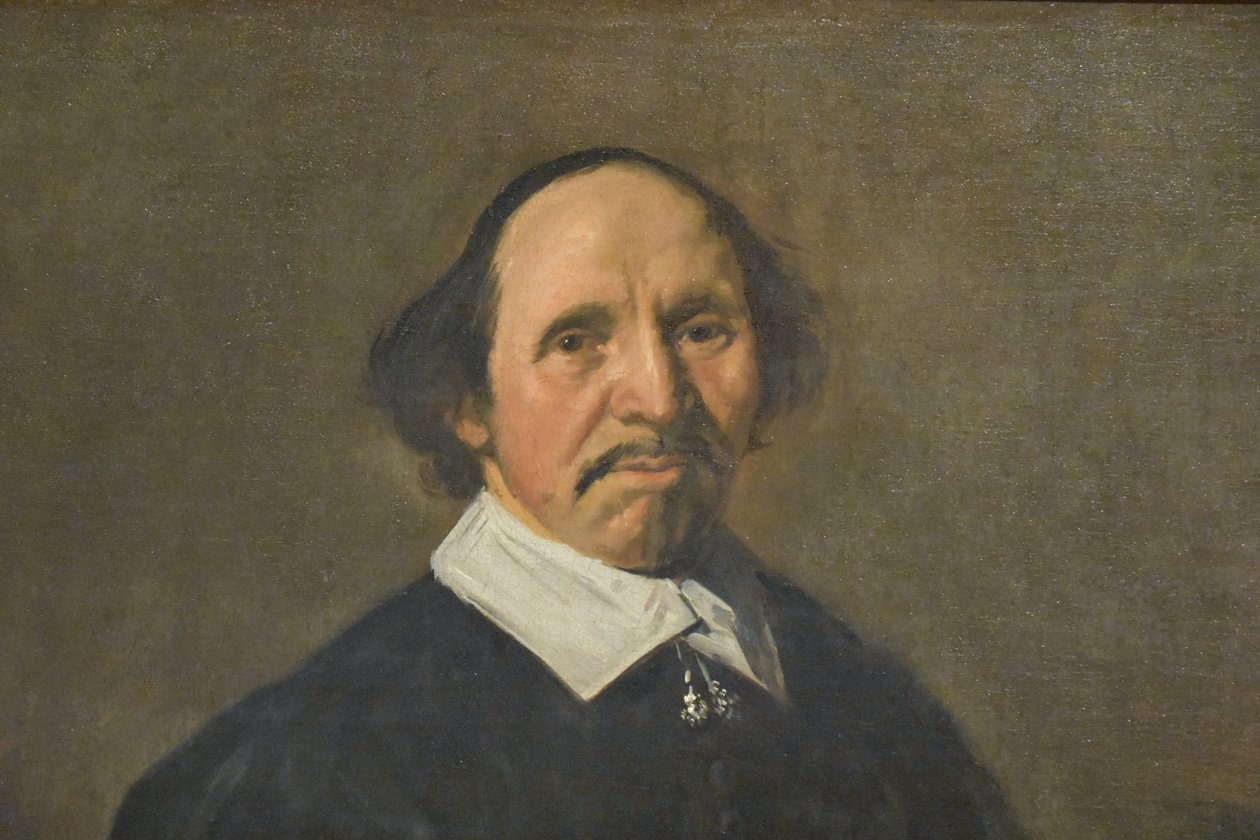 丹麦语：Portræt af en mand 一个人的肖像 作者 弗兰斯·哈尔斯（Frans Hals）