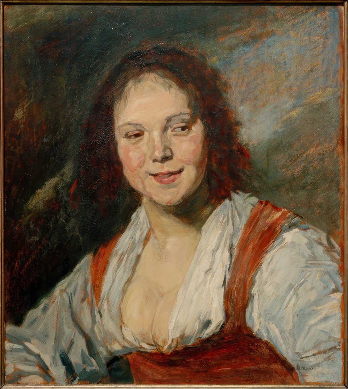 Bohémienne的副本Frans Hals 作者 弗兰斯·哈尔斯（Frans Hals）