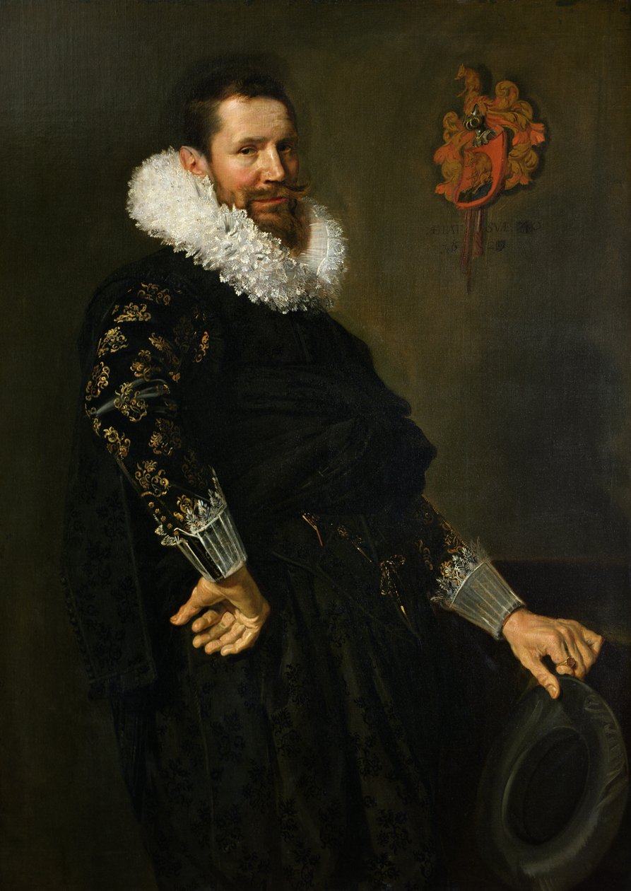 Paulus van Beresteyn（1588-1636）c.1619-20 作者 弗兰斯·哈尔斯（Frans Hals）