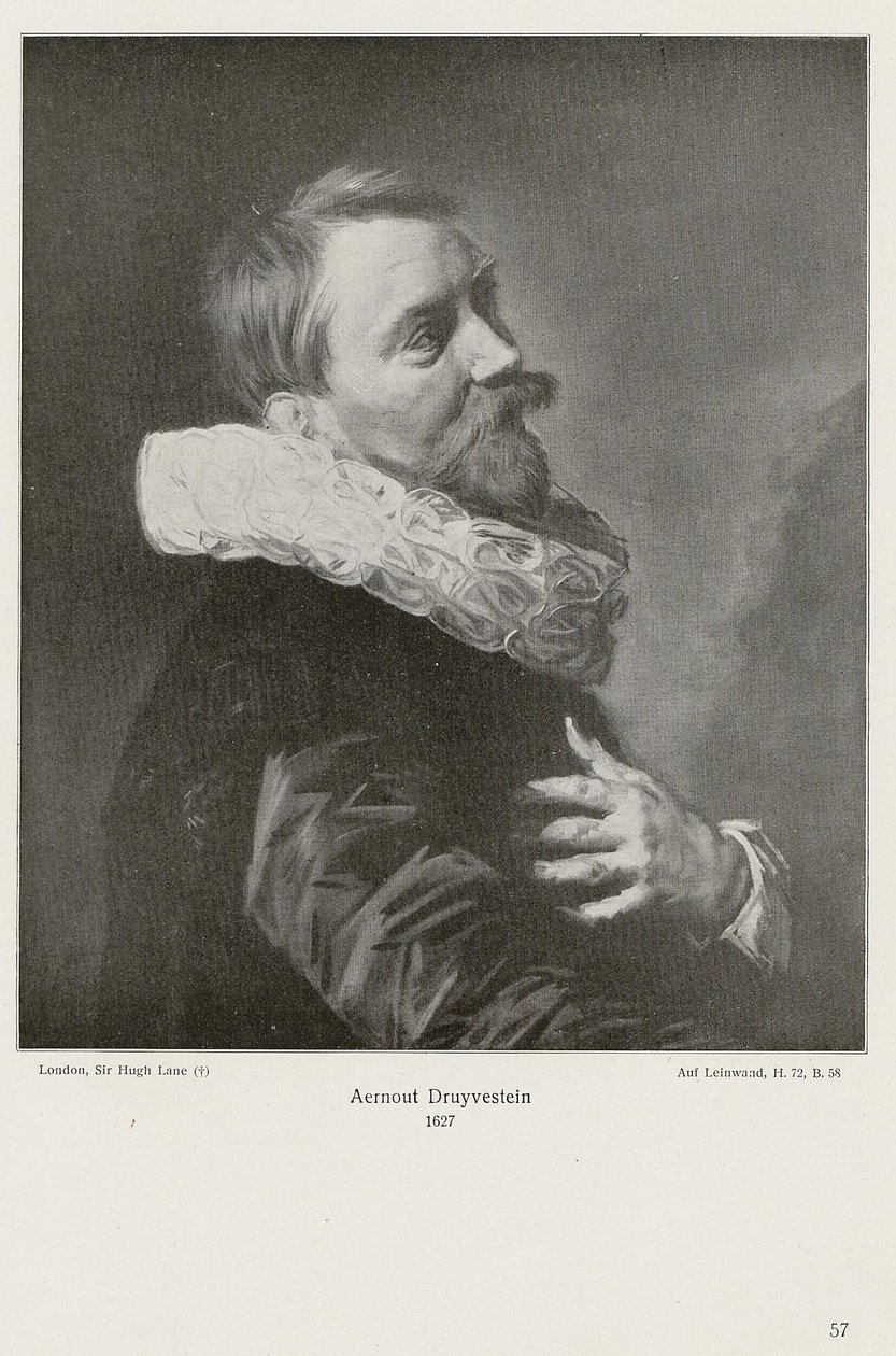 Aernout Druyvesteyn 肖像（以其公民卫队肖像为蓝本） 作者 弗兰斯·哈尔斯（Frans Hals）