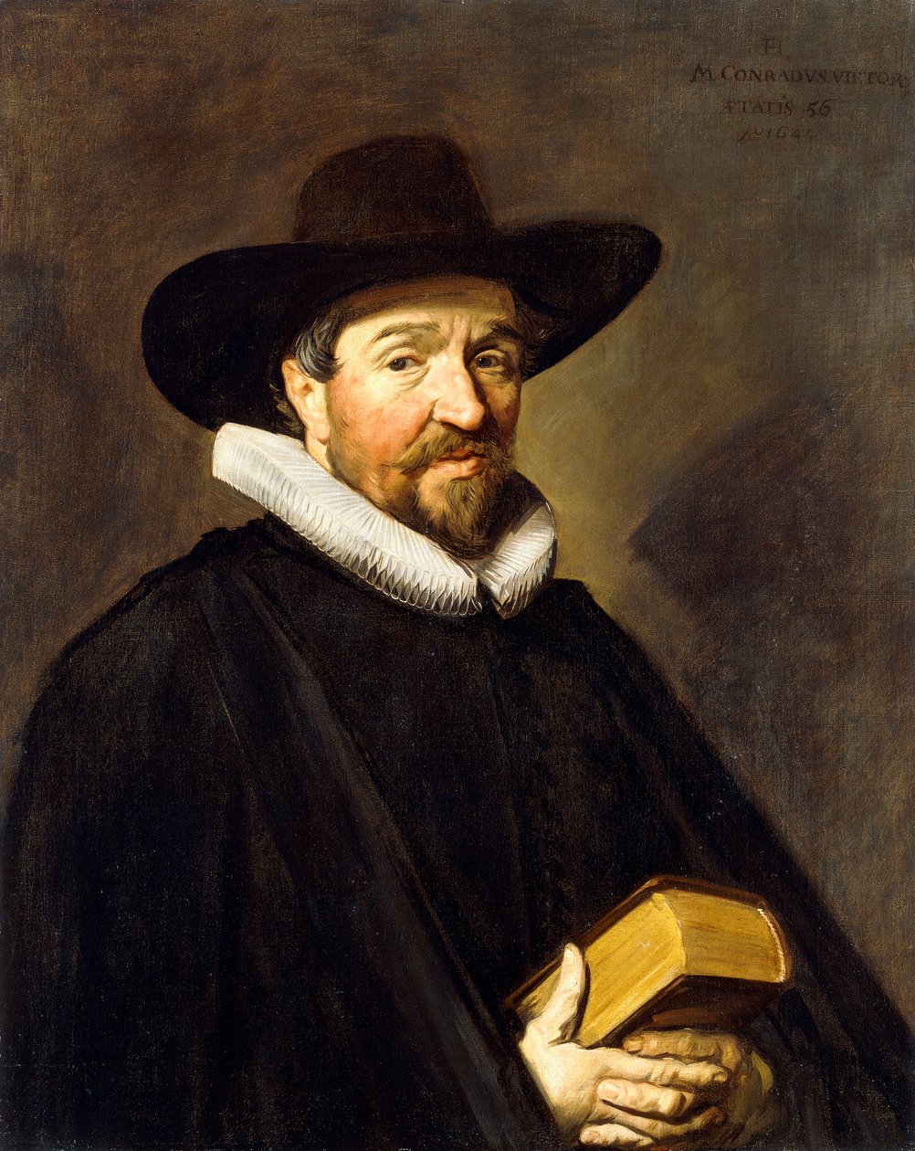 肖像康拉德维克多 作者 弗兰斯·哈尔斯（Frans Hals）