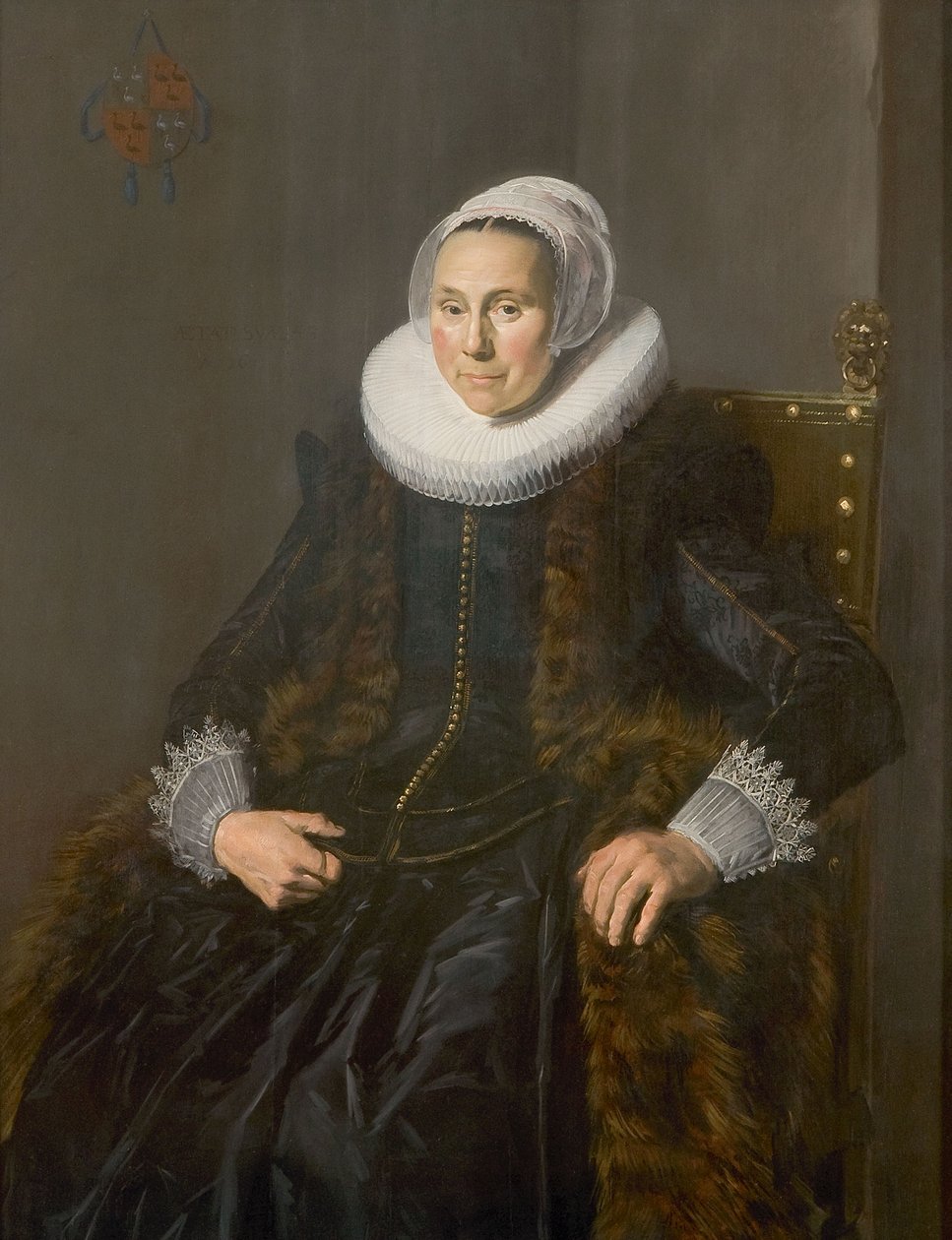 科妮莉亚-克莱斯德尔（Cornelia Claesdr.Vooght ( -) 作者 弗兰斯·哈尔斯（Frans Hals）