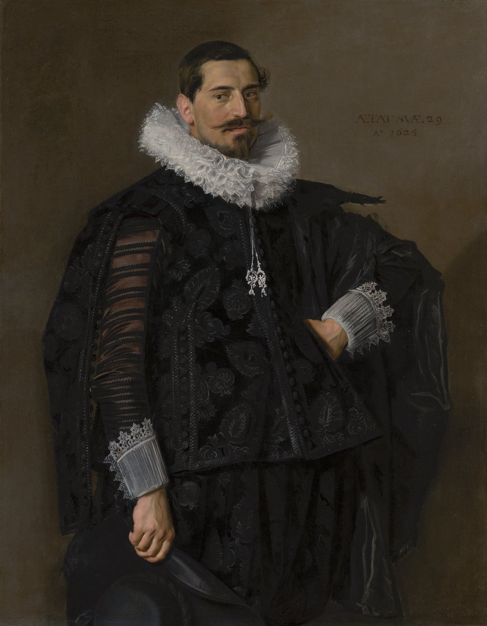 雅各布·奥利坎的肖像，1625年 作者 弗兰斯·哈尔斯（Frans Hals）