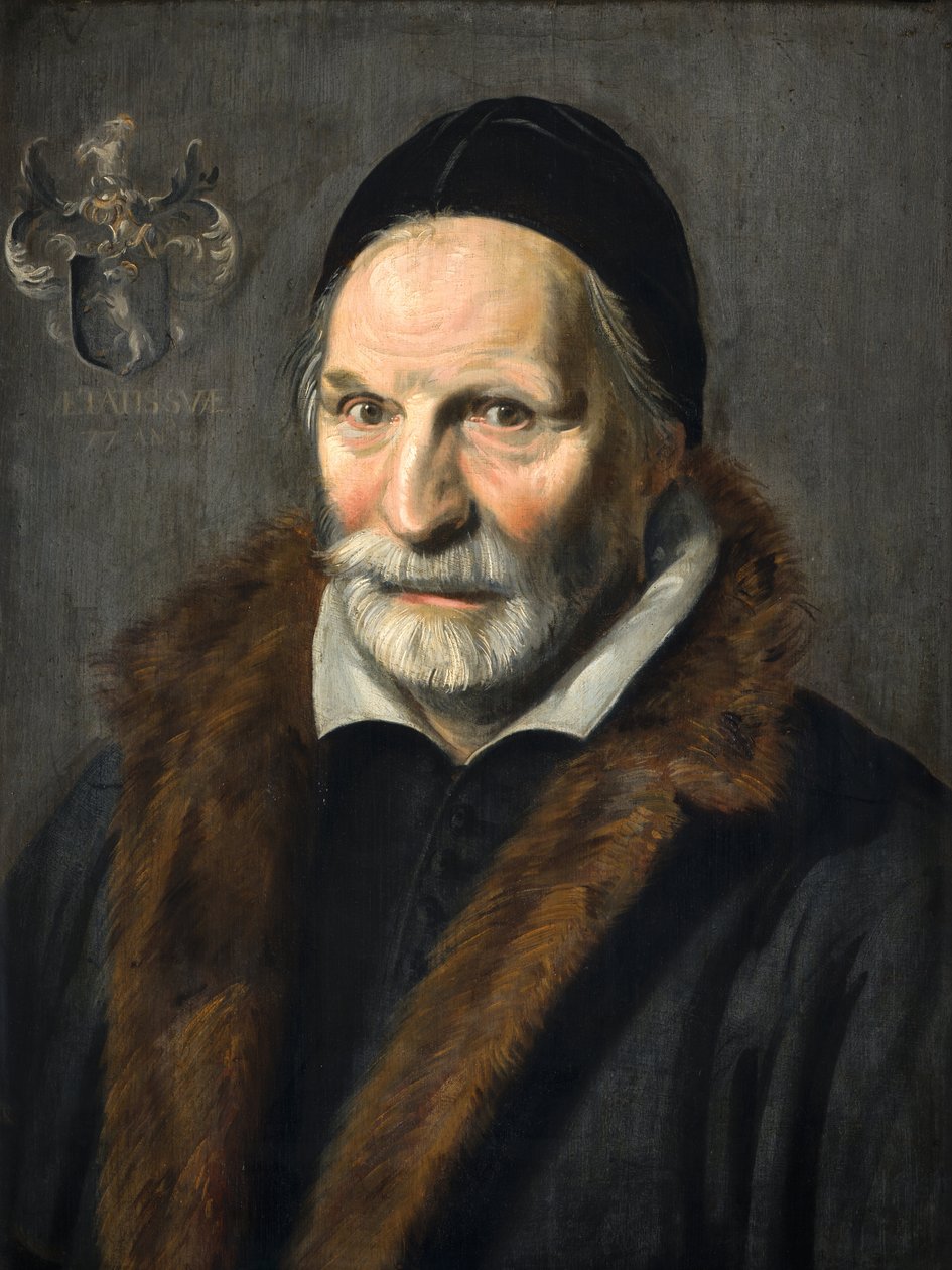 雅各布斯-亨德里克斯-扎菲斯肖像 作者 弗兰斯·哈尔斯（Frans Hals）