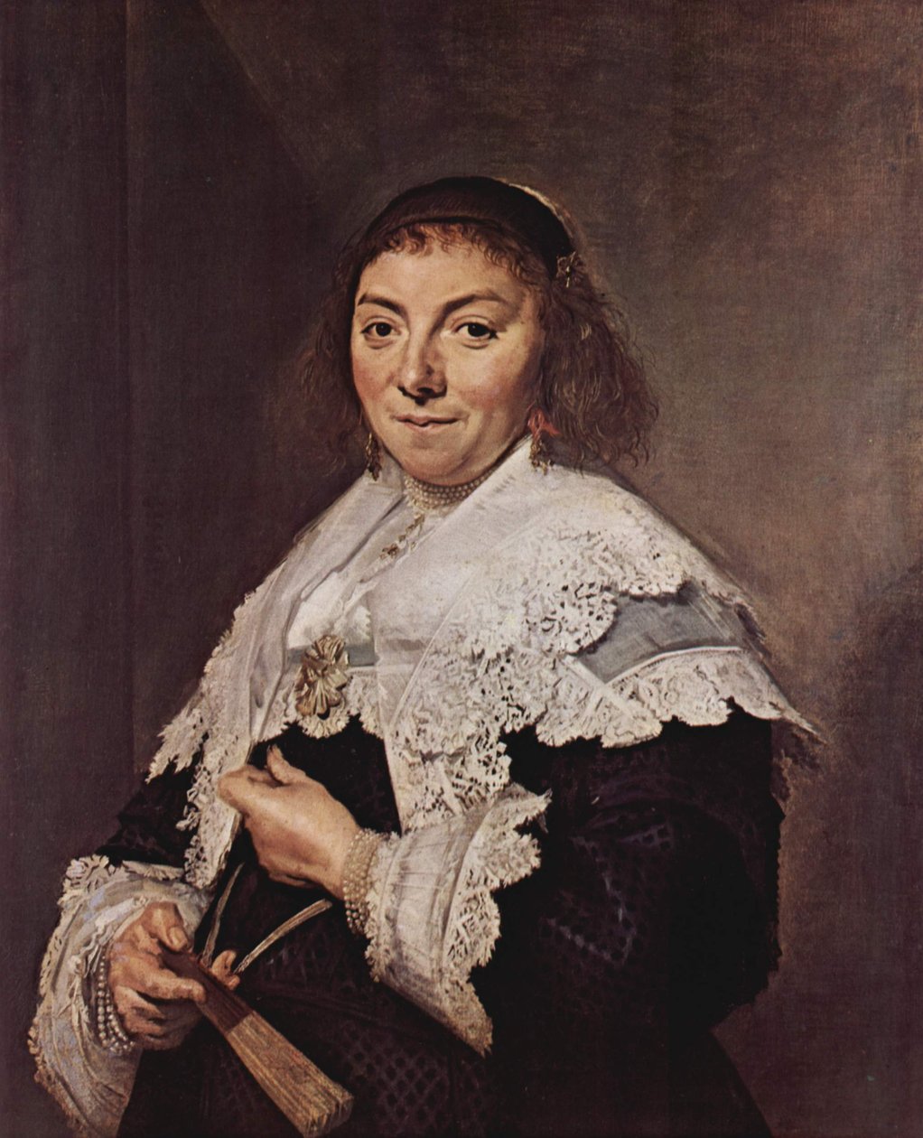 玛丽亚-彼得斯德-奥利坎（1607-1655 年）肖像 作者 弗兰斯·哈尔斯（Frans Hals）