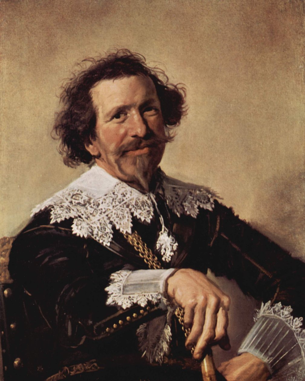 彼得-范登布鲁克（1585-1640 年）肖像 作者 弗兰斯·哈尔斯（Frans Hals）