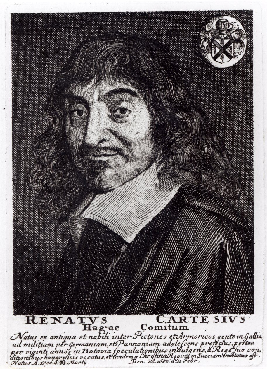Rene Descartes的肖像（1596-1650） 作者 弗兰斯·哈尔斯（Frans Hals）
