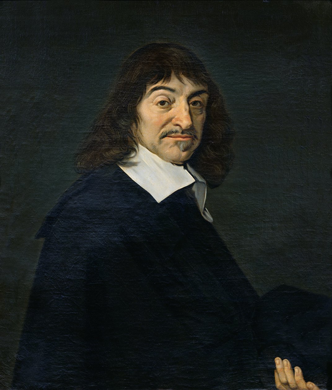 Rene Descartes的肖像（1596-1650）c.1649 作者 弗兰斯·哈尔斯（Frans Hals）