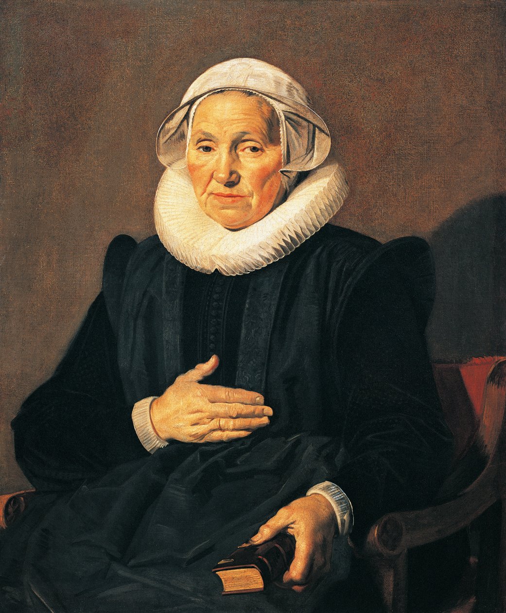 莎拉·安德里斯多赫特·赫西克斯的肖像 作者 弗兰斯·哈尔斯（Frans Hals）