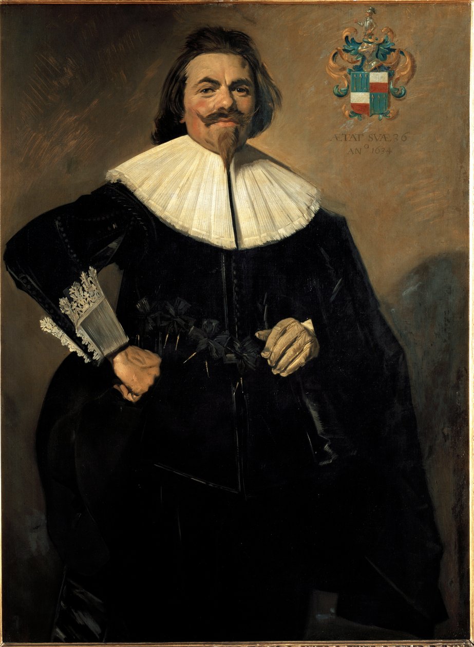 荷兰商人蒂勒曼公鸡的肖像（绘画 作者 弗兰斯·哈尔斯（Frans Hals）