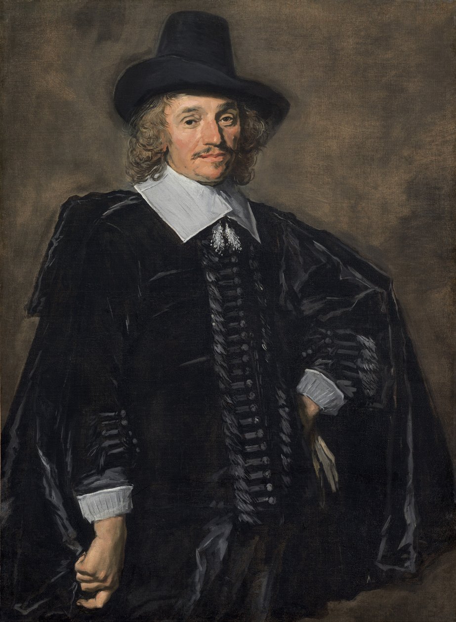 绅士的肖像》（Portrait of a Gentleman 作者 弗兰斯·哈尔斯（Frans Hals）