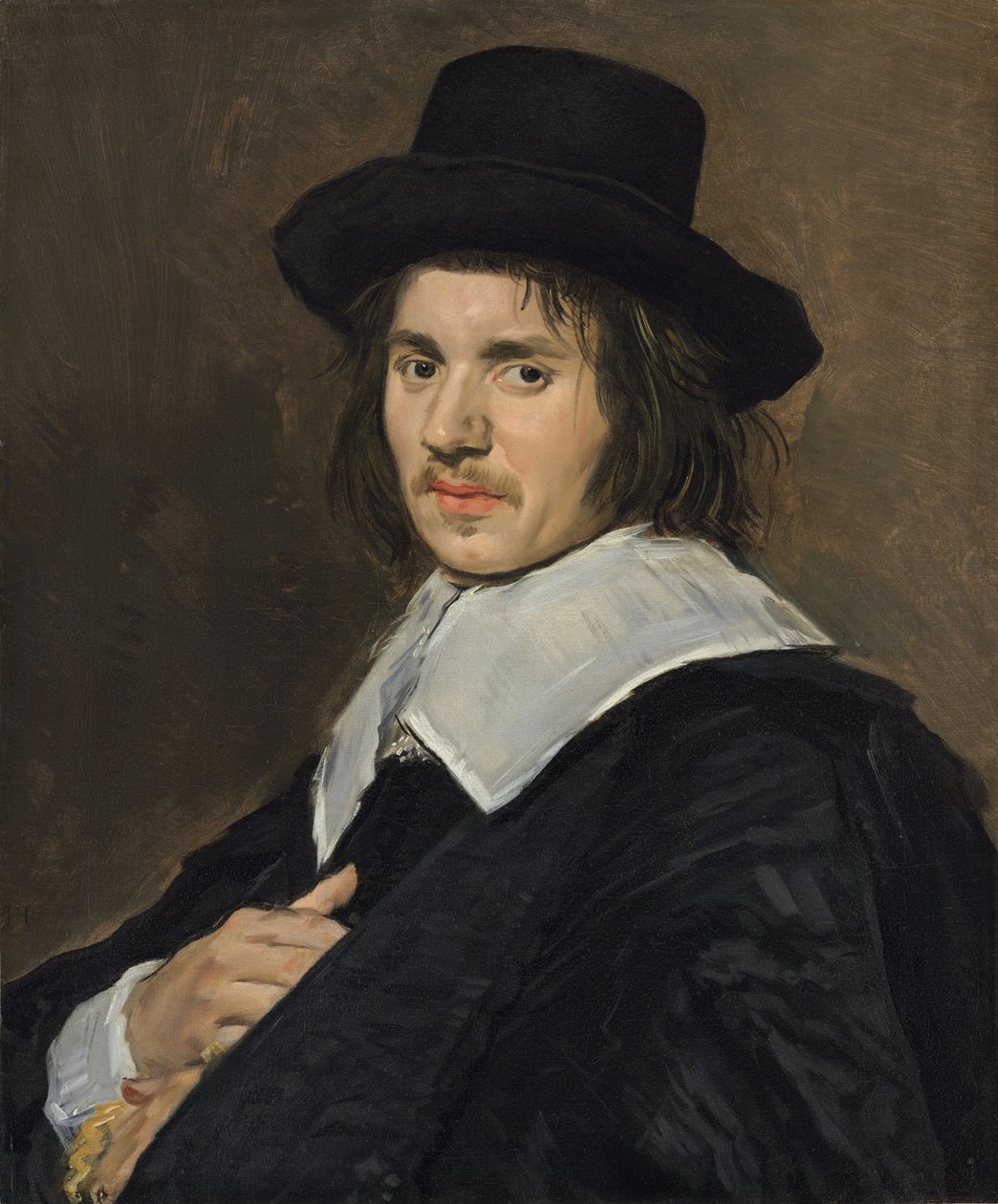 一个人的画像 作者 弗兰斯·哈尔斯（Frans Hals）