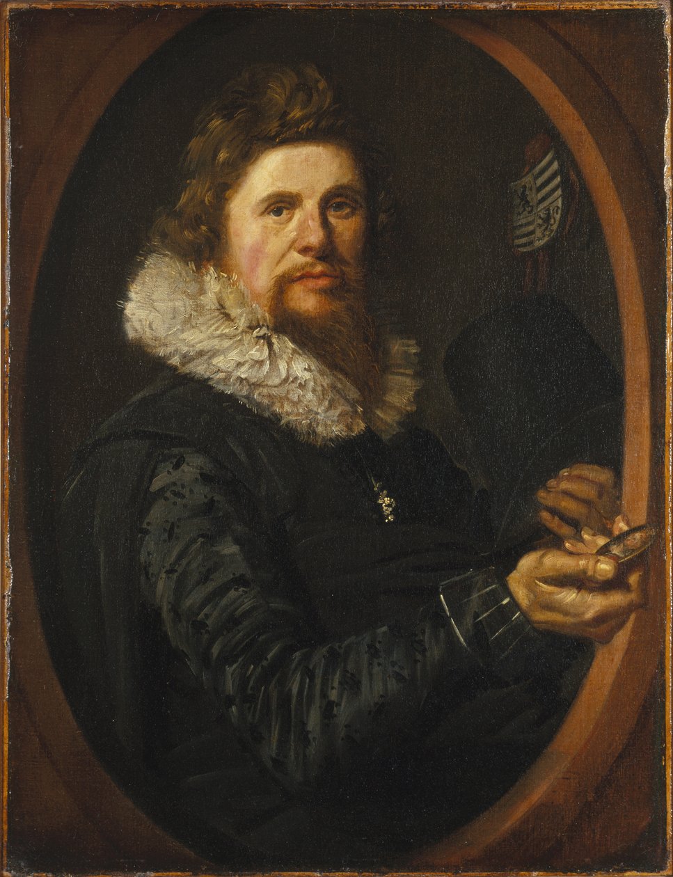 一个人的画象，c.1614-15 作者 弗兰斯·哈尔斯（Frans Hals）
