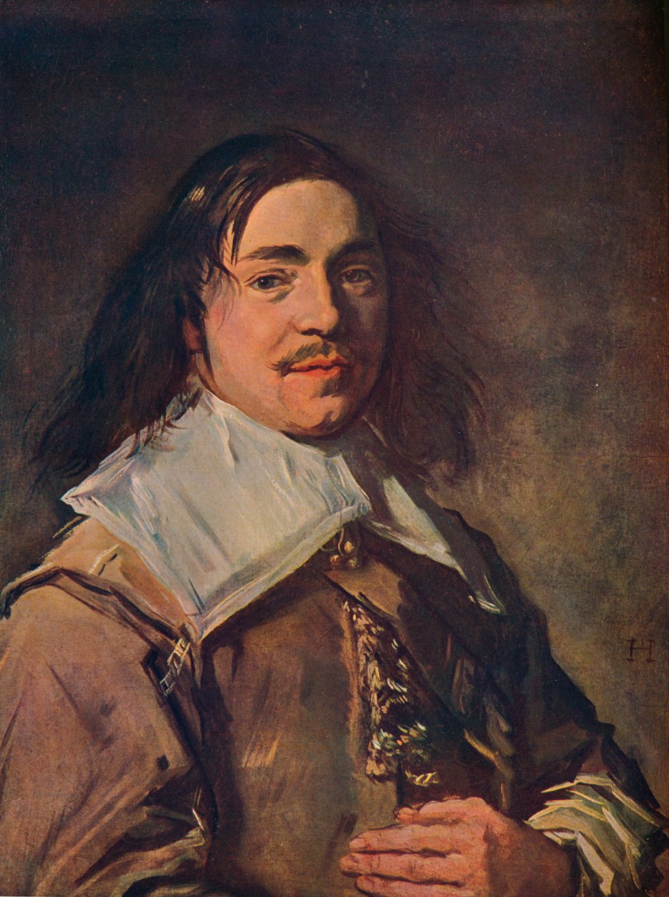 年轻人肖像，1650-55年 作者 弗兰斯·哈尔斯（Frans Hals）