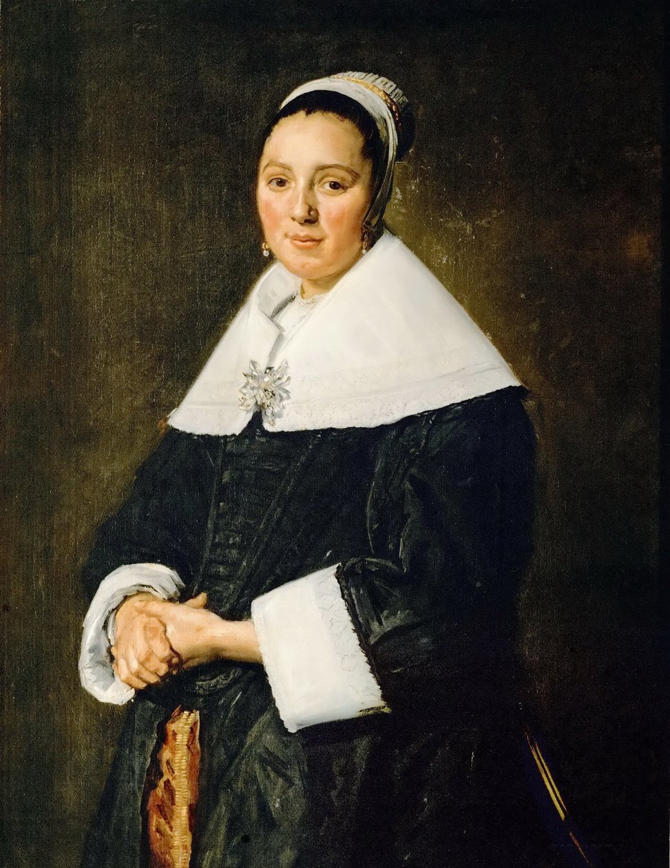 女士肖像 作者 弗兰斯·哈尔斯（Frans Hals）