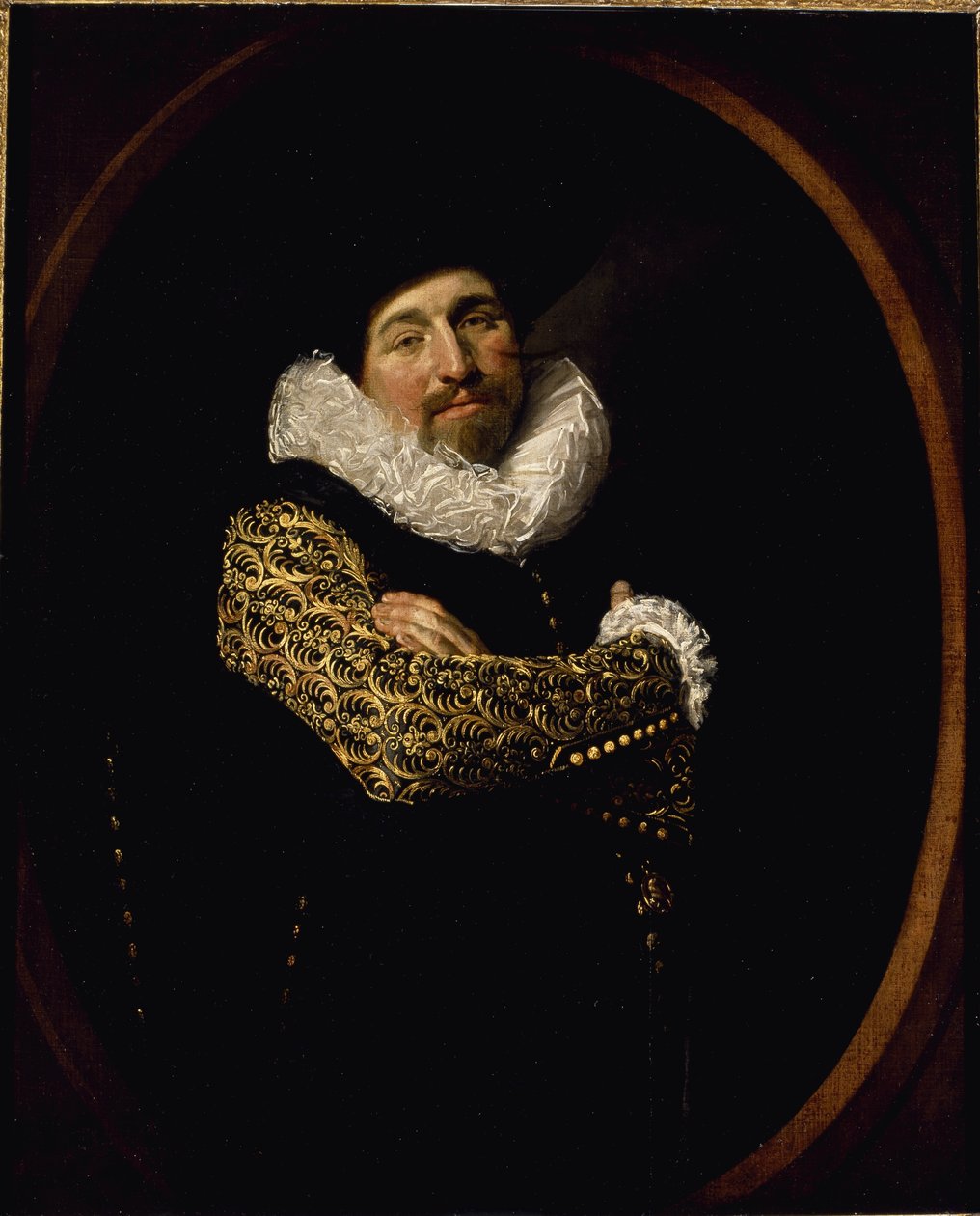一个人的画像 作者 弗兰斯·哈尔斯（Frans Hals）