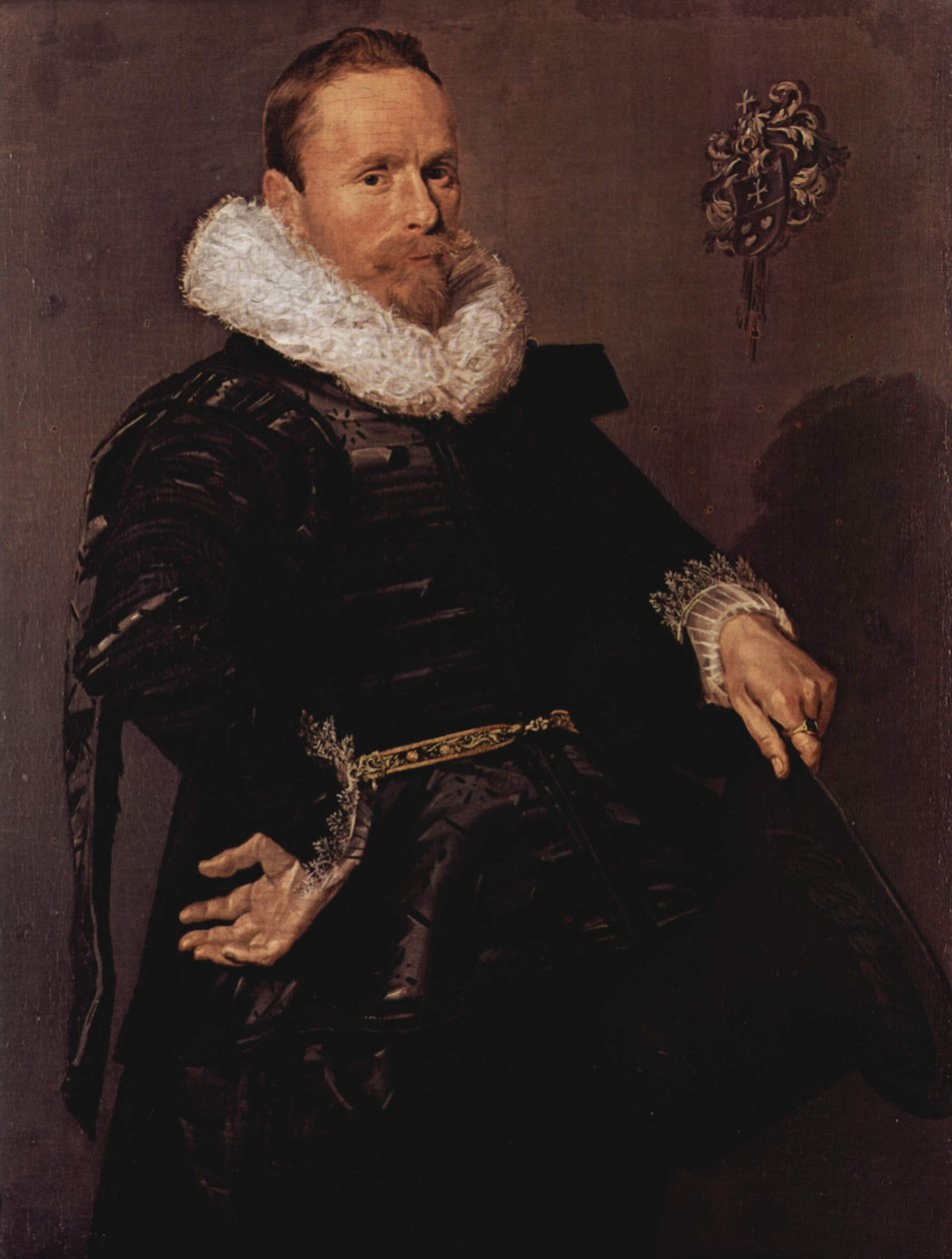 男子肖像 作者 弗兰斯·哈尔斯（Frans Hals）