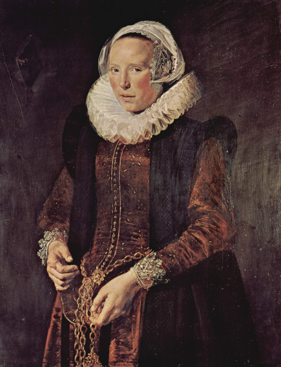 妇女肖像 作者 弗兰斯·哈尔斯（Frans Hals）