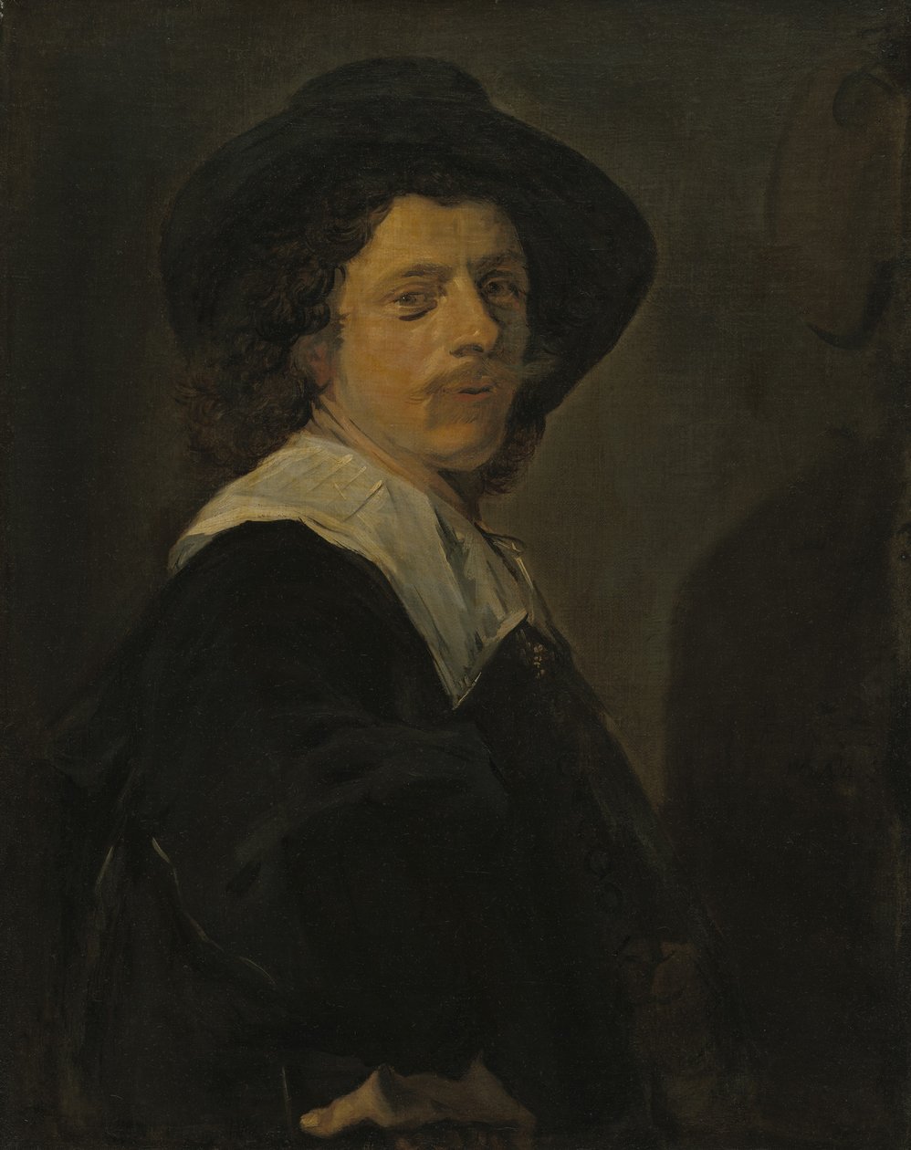 艺术家肖像，1644年 作者 弗兰斯·哈尔斯（Frans Hals）