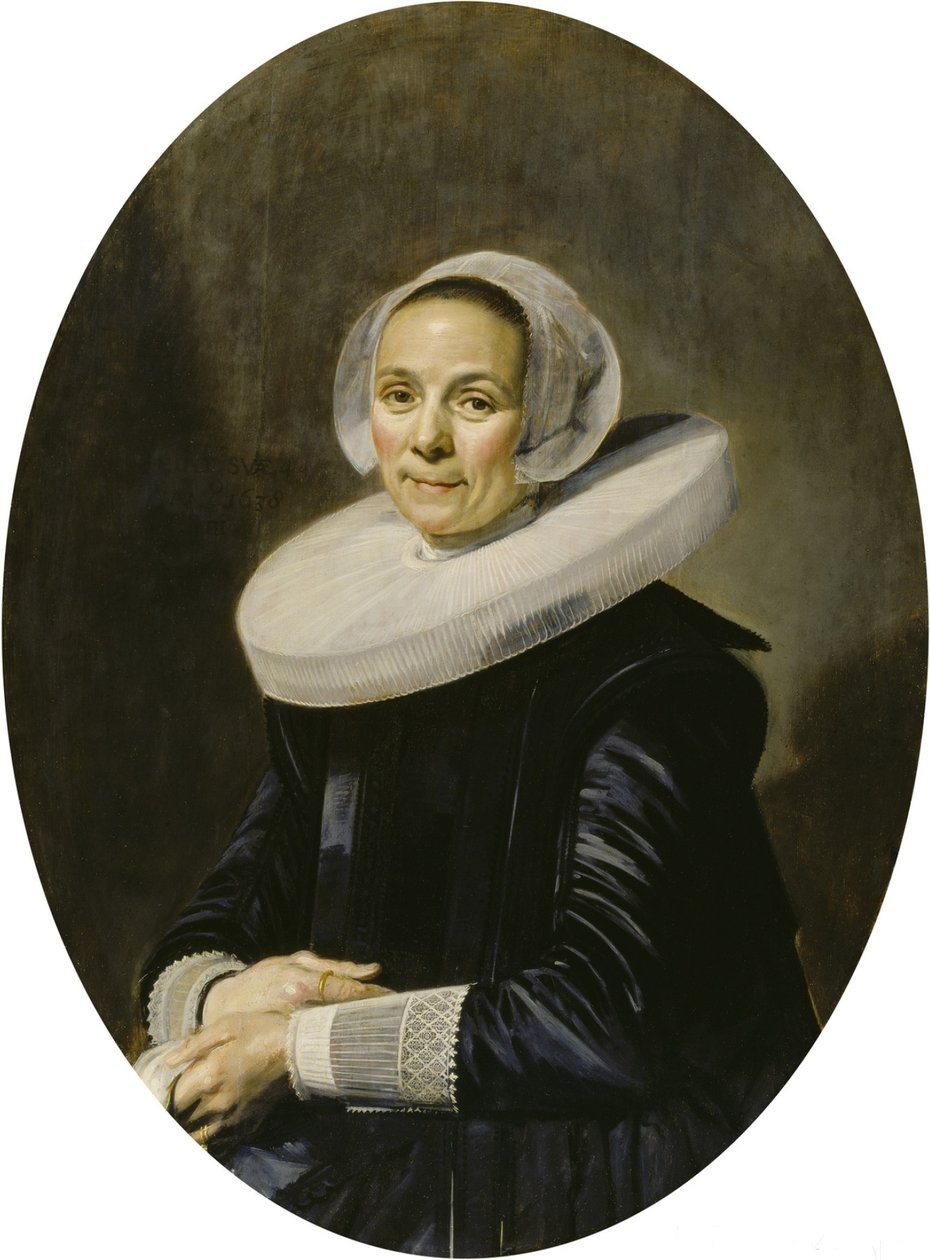 一位不知名女性的肖像[1] 作者 弗兰斯·哈尔斯（Frans Hals）