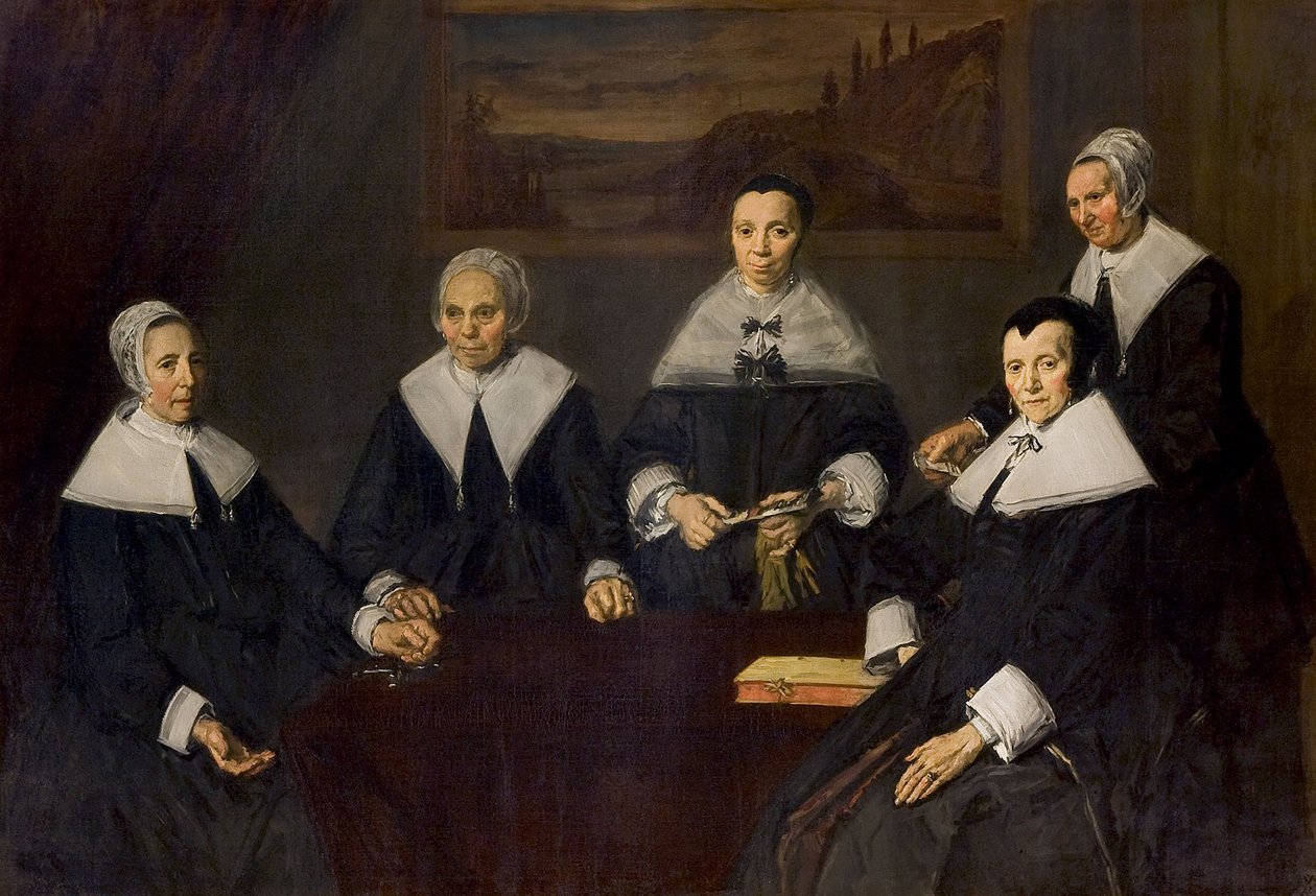 老人救济院女摄政官 作者 弗兰斯·哈尔斯（Frans Hals）