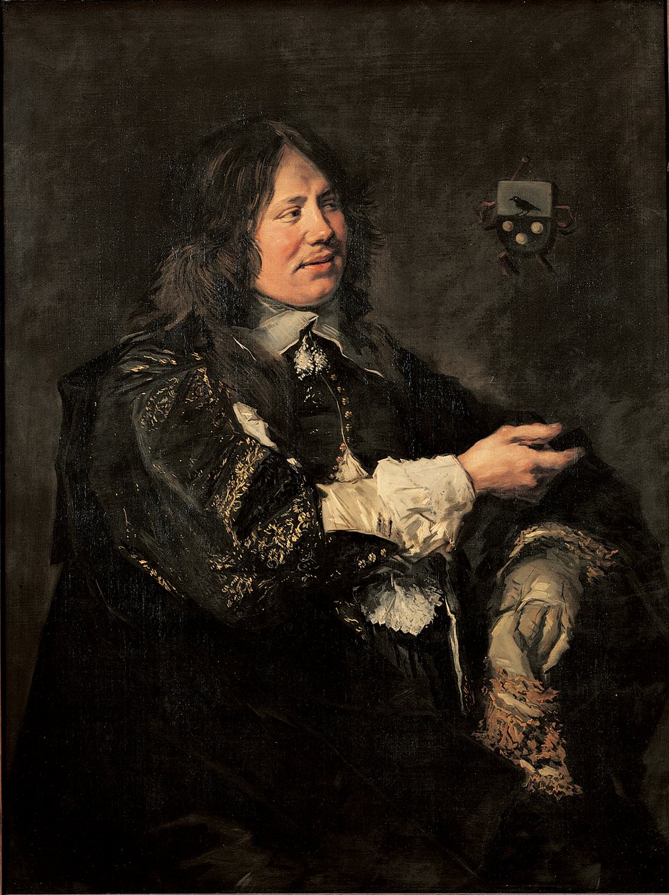 Stephanus Geraerdts，哈勒姆市议员（布面油画） 作者 弗兰斯·哈尔斯（Frans Hals）