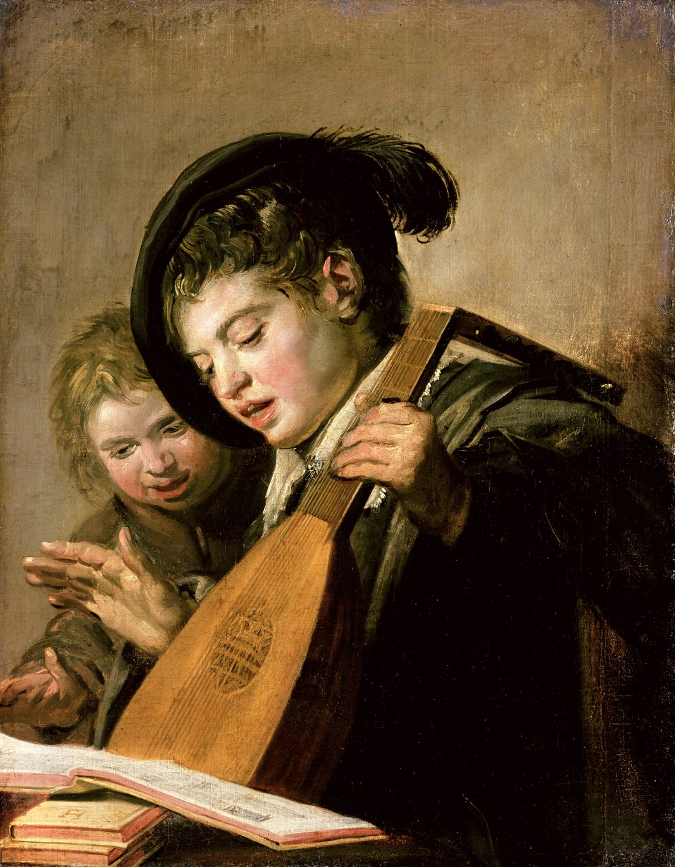 唱歌的男孩 作者 弗兰斯·哈尔斯（Frans Hals）
