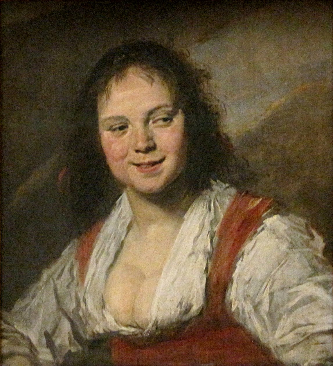 年轻女性 作者 弗兰斯·哈尔斯（Frans Hals）