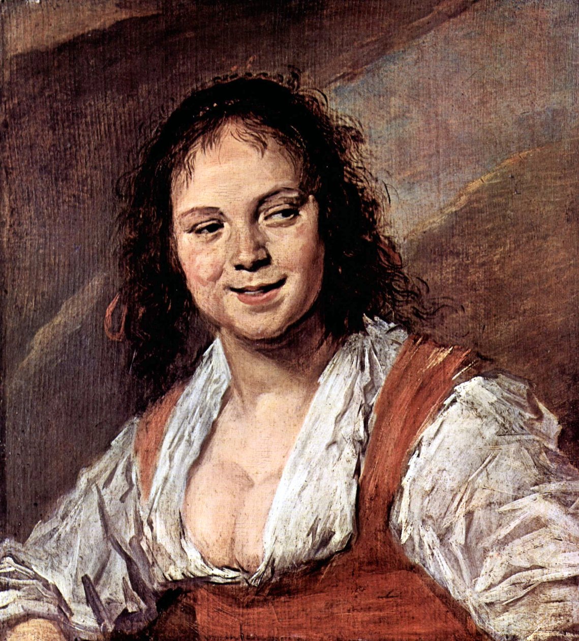 年轻女性 作者 弗兰斯·哈尔斯（Frans Hals）
