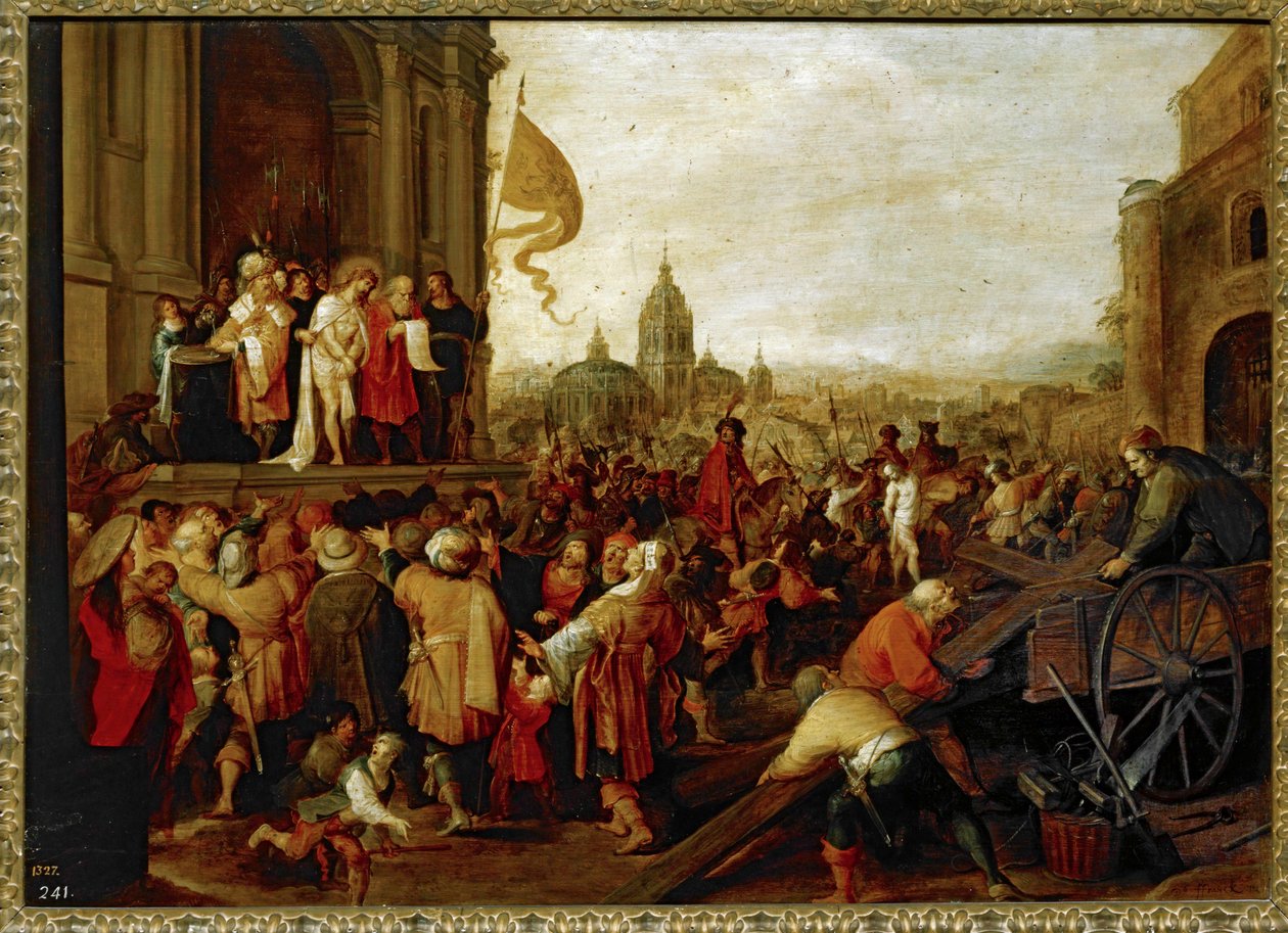 基督被彼拉多判刑 作者 弗朗斯二世（Frans II）
