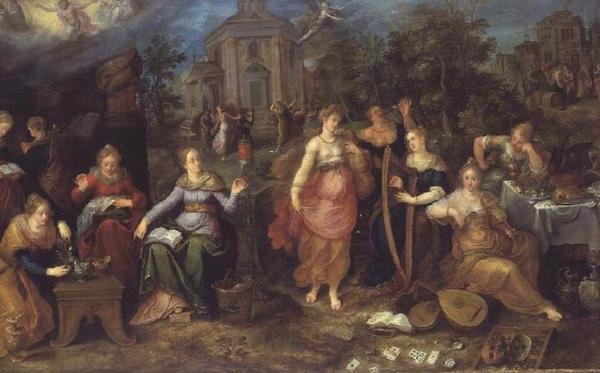 聪明和愚蠢的处女的比喻 作者 弗朗斯二世（Frans II）