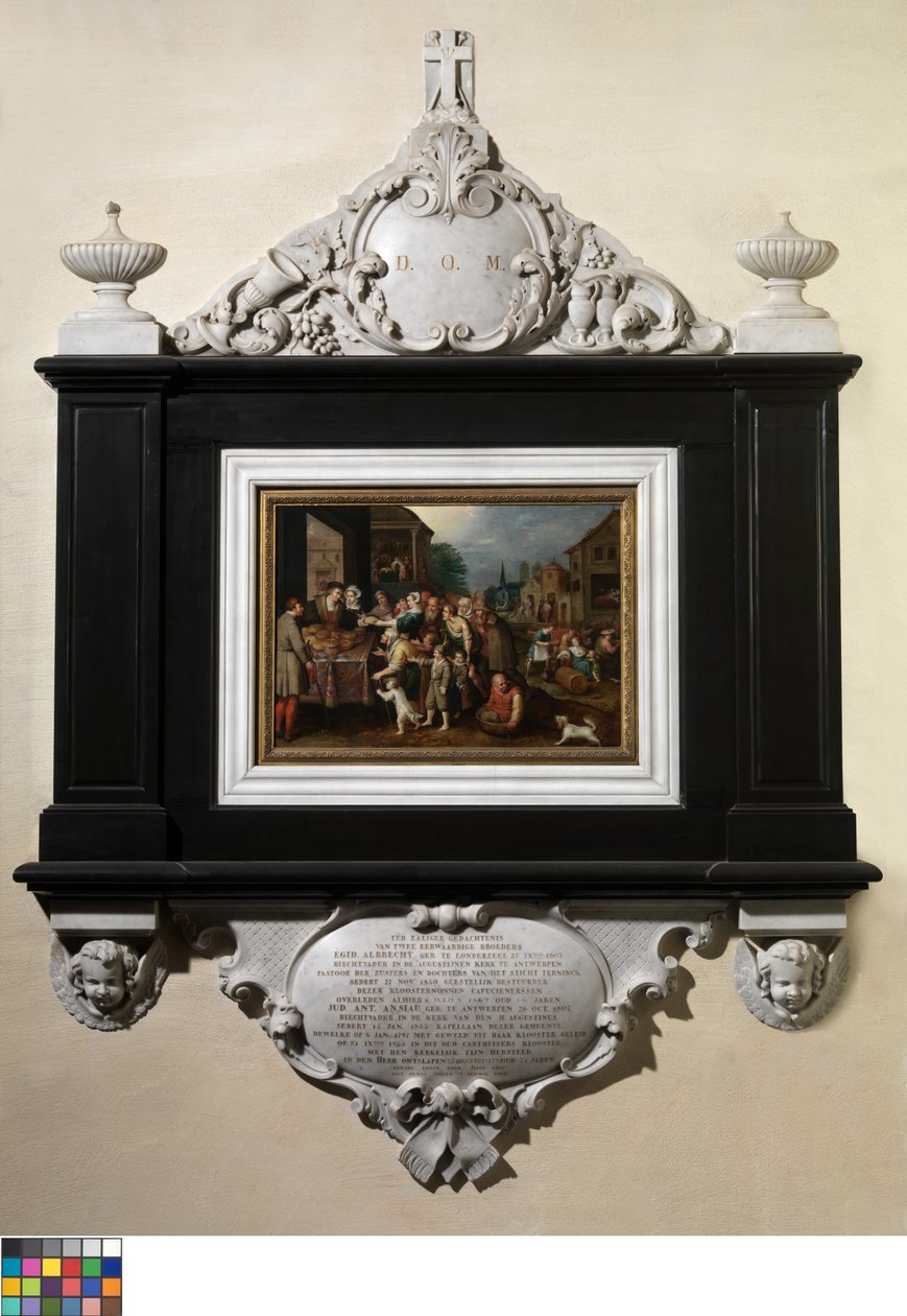 仁慈的七件作品（面板油画） 作者 弗朗斯二世（Frans II）