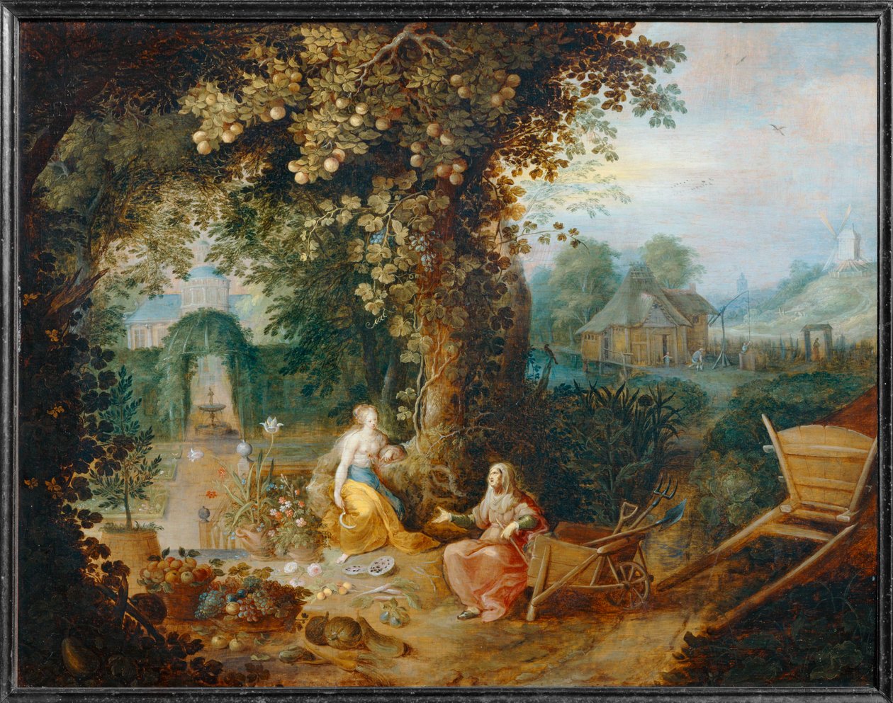 Vertumne et Pomone - Vertumnus 和 Pomona ... 作者 弗朗斯二世（Frans II）