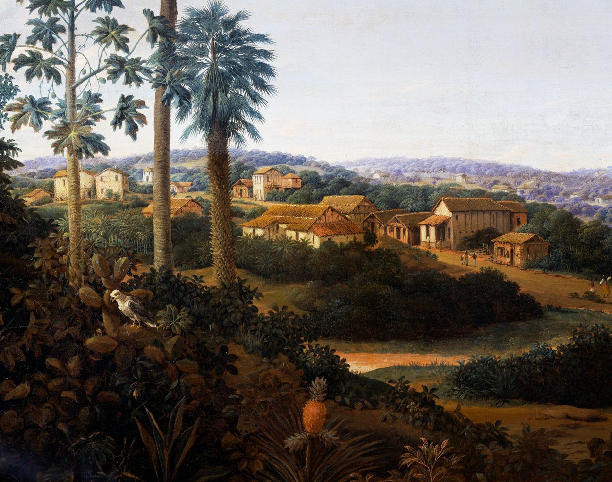 Serinhaem village in Brazil or The home of a sugar cane planter in Brazil (oil on canvas) 作者 弗兰的帖子