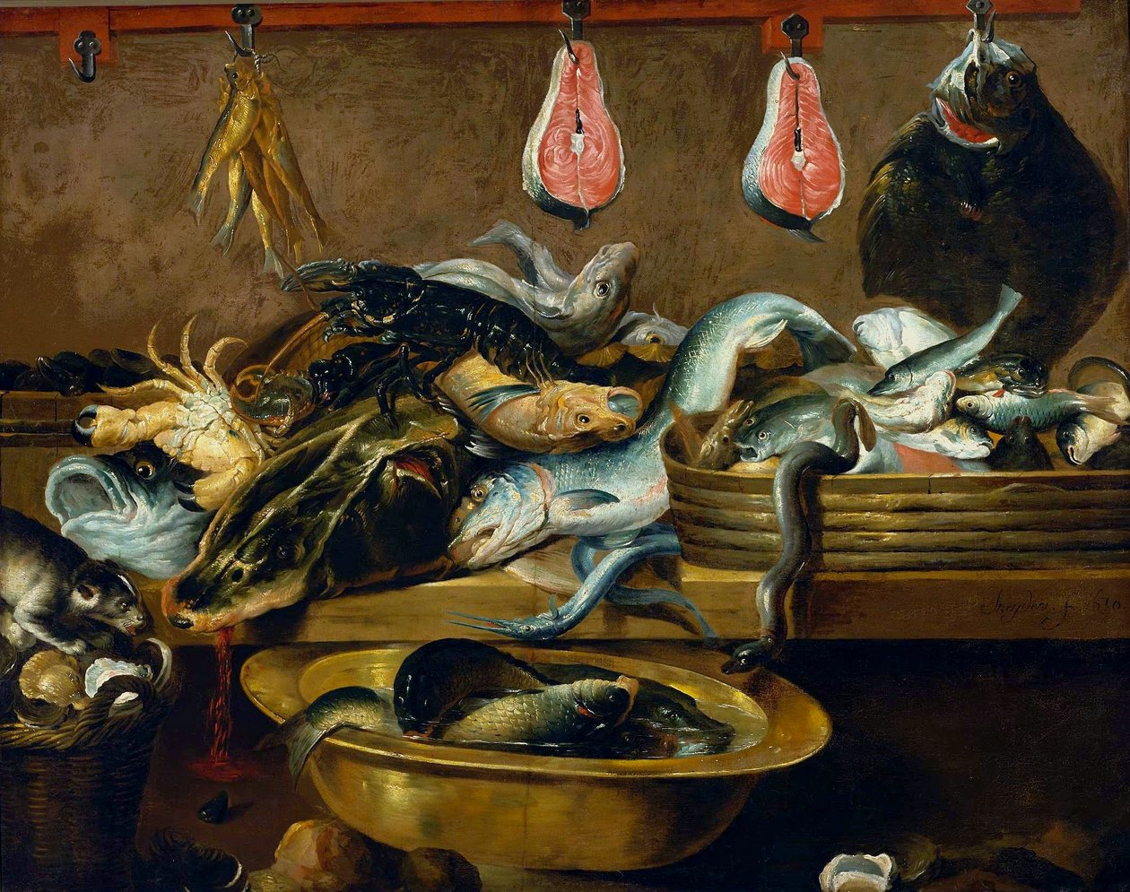 鱼架 作者 弗兰斯·斯奈德斯（Frans Snyders）