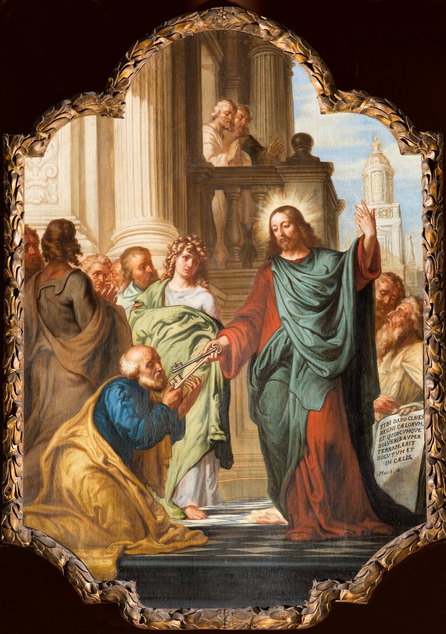 教区教堂(Parish Church of Our Lady)。内部。绘画。弗朗斯-伊肯斯。 作者 弗朗斯·伊肯斯