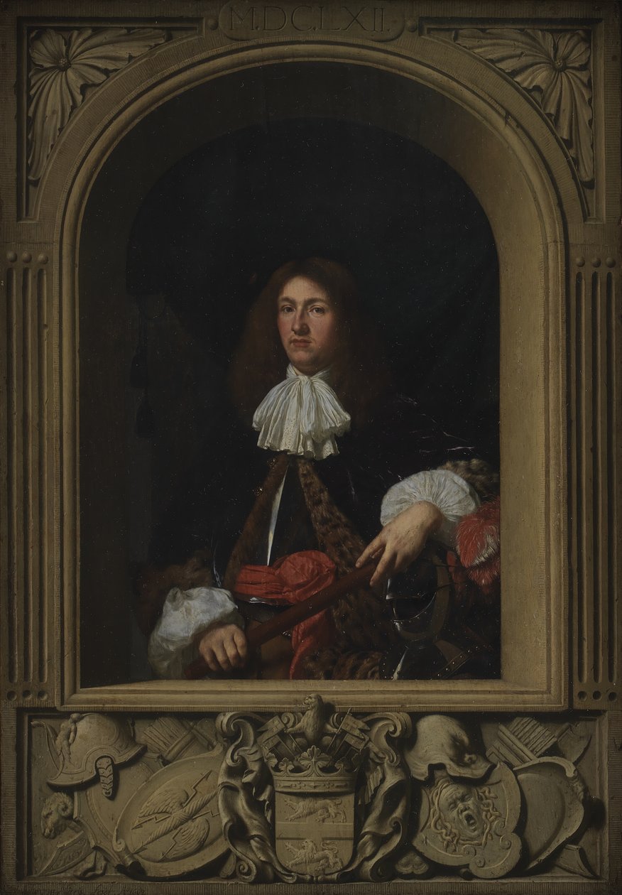 Ulrik Frederik Gyldenløve伯爵的画像 作者 弗兰斯·范·伊梅里斯