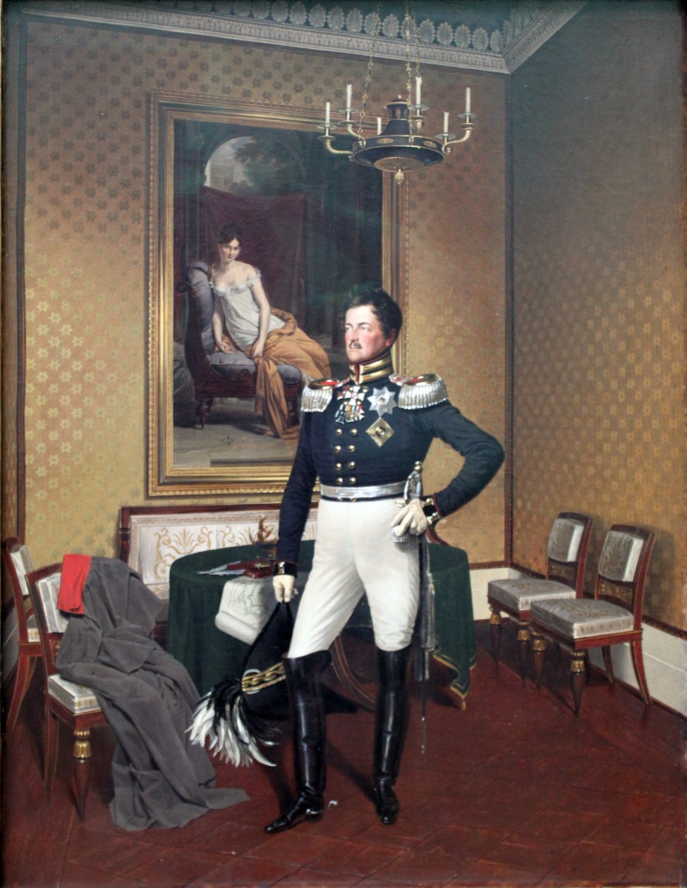 普鲁士王子奥古斯都（1779-1843） 作者 弗朗兹·克鲁格（Franz Kruger）