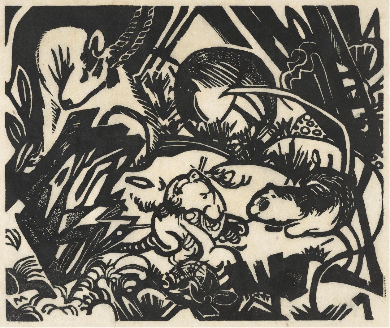 动物传奇 作者 弗朗兹·马克（Franz Marc）