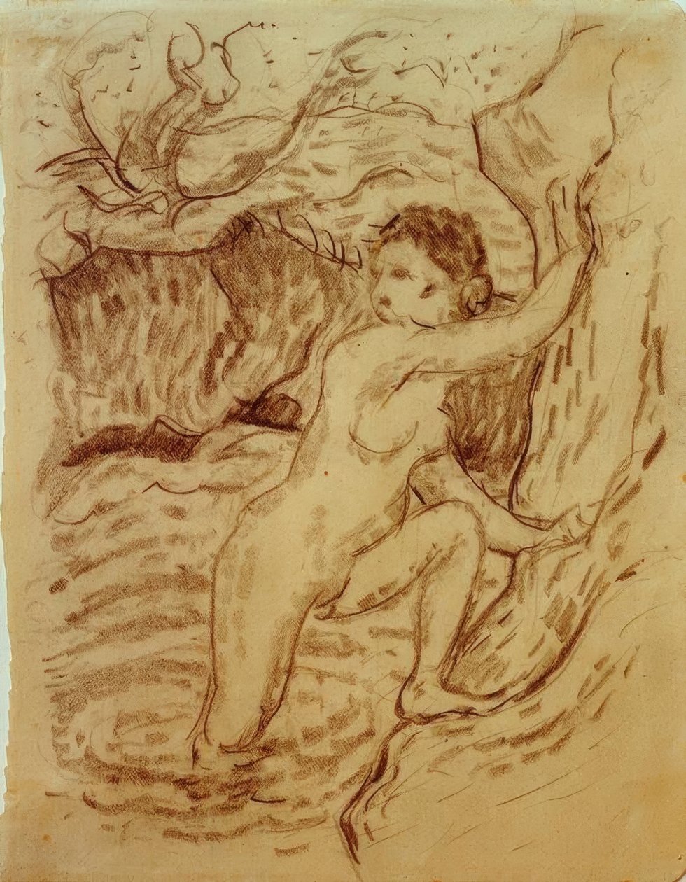 洗澡我（点画专家） 作者 弗朗兹·马克（Franz Marc）