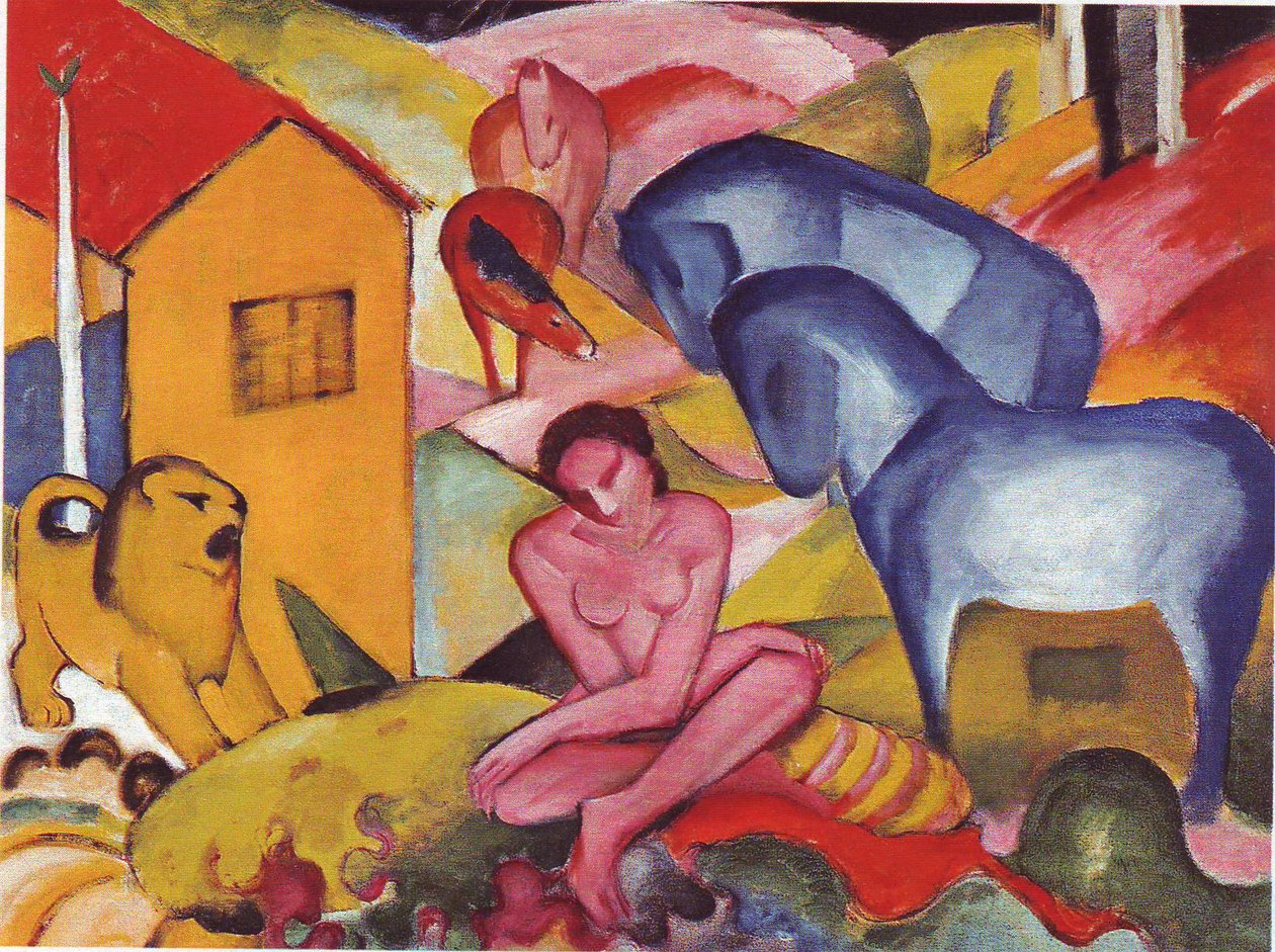 梦想 作者 弗朗兹·马克（Franz Marc）