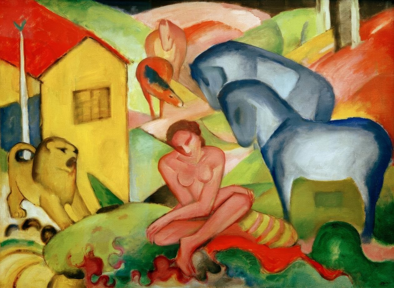 梦想 作者 弗朗兹·马克（Franz Marc）